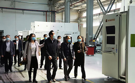 苏州市副市长蒋来清等辅导调研壹号娱乐机械人智能设备产业基地