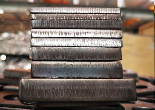 壹号娱乐LGK125PLUS等离子切割机切割成效