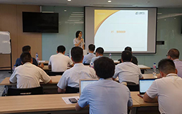 壹号娱乐气焊国内销售部年中培训顺利进行