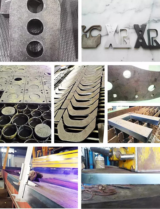 壹号娱乐数控精密等离子切割设备切割成效图