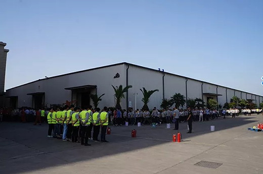 壹号娱乐成功进行2018年上半年消防分散演习